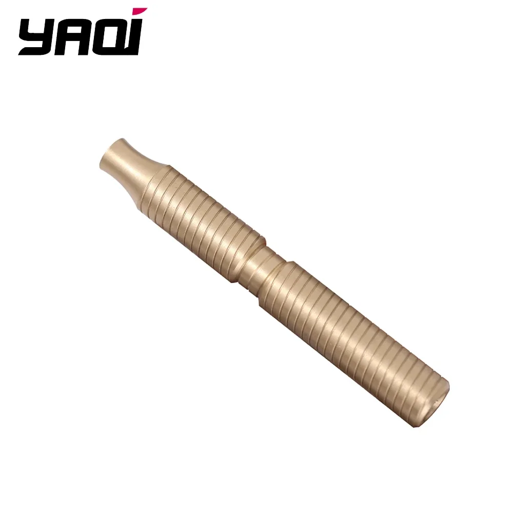 YAQI 88 mm massief messing materiaal veiligheidsscheermeshandvat voor scheerproducten voor mannen