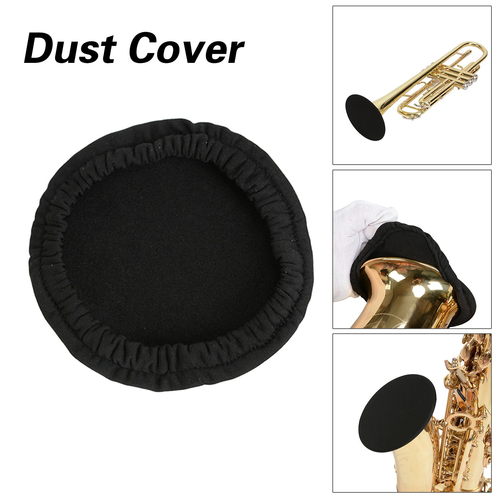 Instrument Bell Cover 5'' For Trumpet Saxophone Bass Clarinet Cornet Dustproof Cover Instrument Protections