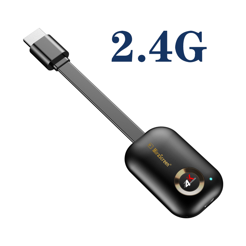 Dispositivo de TV Stick G9 Plus, receptor Dongle con pantalla DLNA Airplay, 4K, Miracast, HDMI, Wifi 2,4G/5G, para IOS, Android, Anycast: Without box / G9 Plus 2.4G