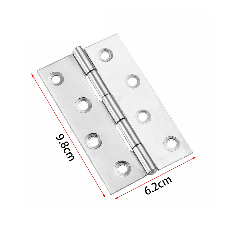 Internal Door Hinges Ball Bearing 4 inch For Hardware Replacement Stainless Steel Durable