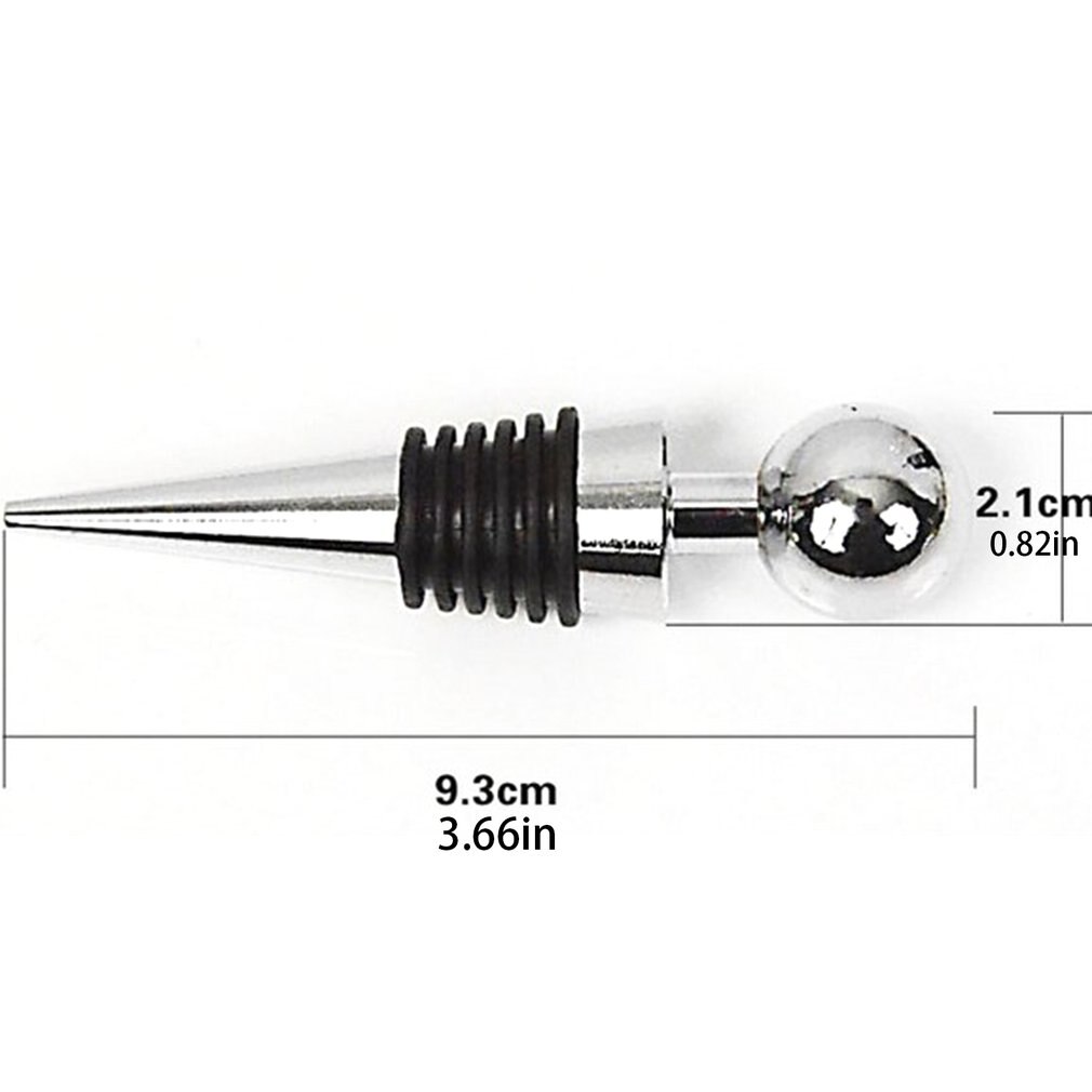 Zinc Alloy Round Head Six Wire Wine Stopper champagne stopper Fresh-keeping sealed wine bottle stopper