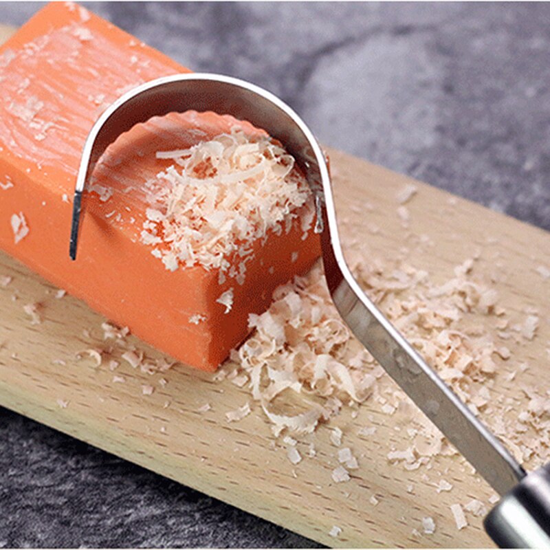 Chocolade Schraper Rvs Kaasrasp Boter Mes Cutter Nuttig Dessert Tool Bakken Gadgets Handbediende