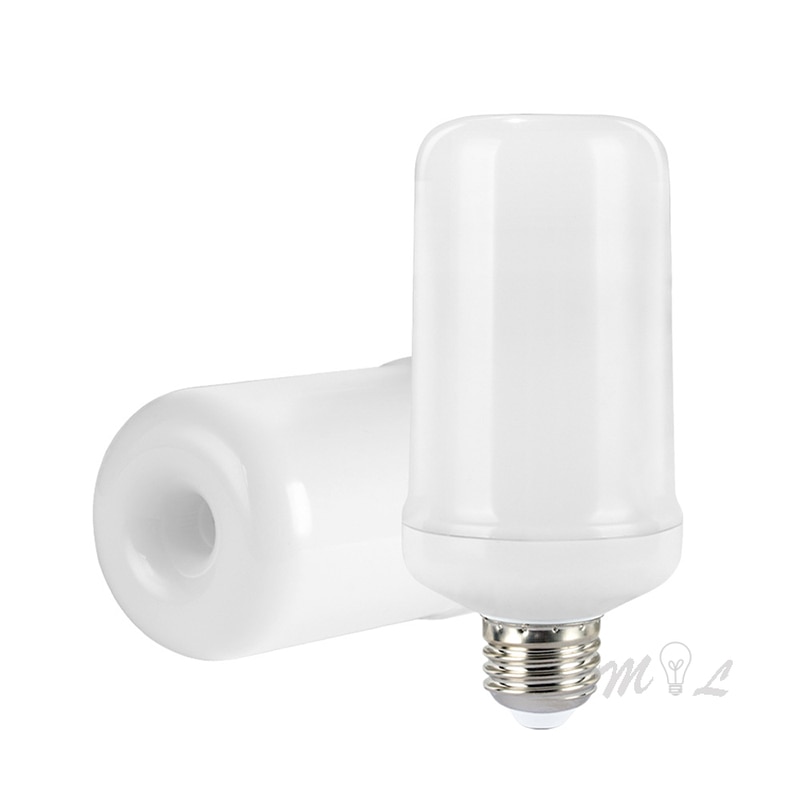 Led Simulated Flame Bulb 5W 9W 15W E14 E27 B22 85-265V Luces Home Electronic Accessories Flame Lamp Flame Effect Bulbs Lampada