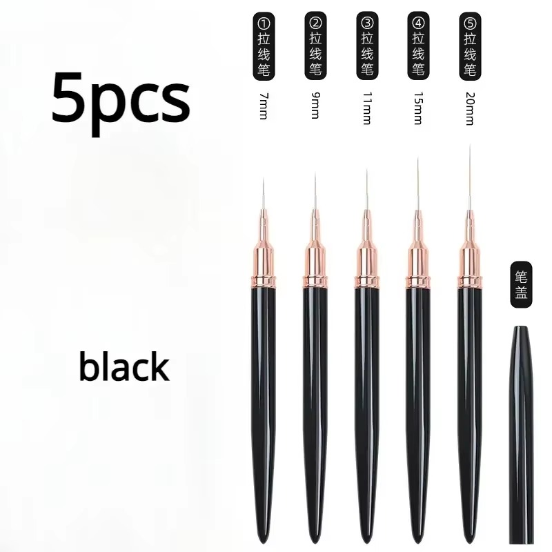 Pluma de fototerapia con pegamento para uñas, pincel de Gel UV, pincel acrílico para pintura artística de uñas, pincel de dibujo, herramienta de pinceles profesionales para manicura