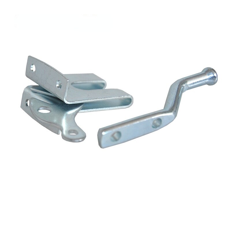 Electroplated Steel Auto Door Bolt Lock Hasp Latch for Garden Fence Pasture Farm Self-locking gate latch automatic gravity lever