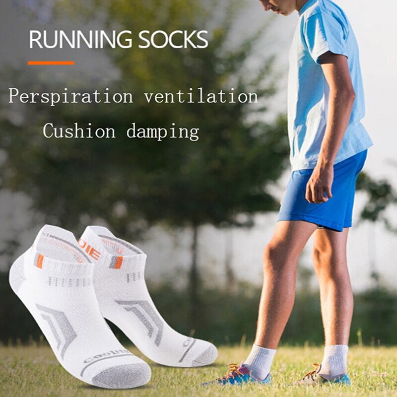 3pairs Ankle Socks Men Women Outdoor Sports Running Athletic Performance Tab Training Cushion Low Show Compression Walking Socks