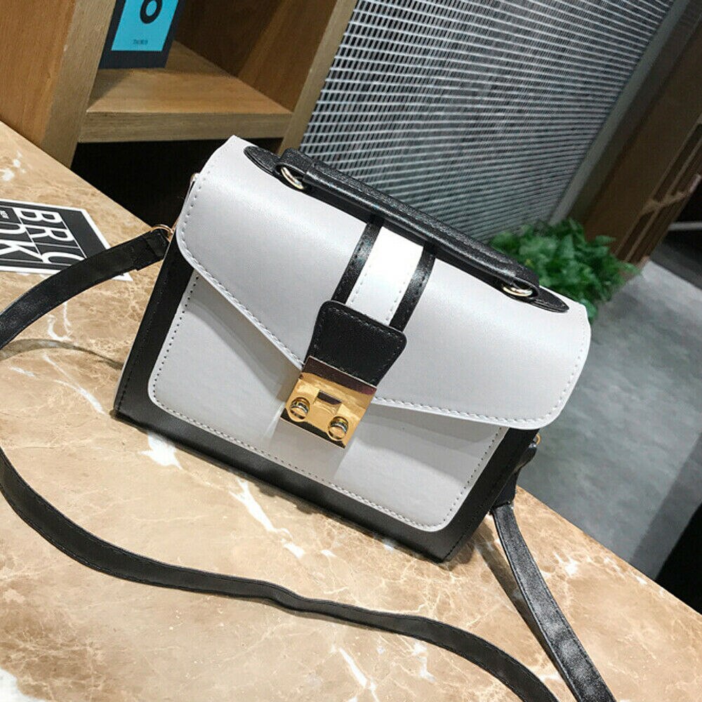 Small Cross Over Body Bag Ladies Shoulder Handbag Purse Women Messenger Satchel: gray