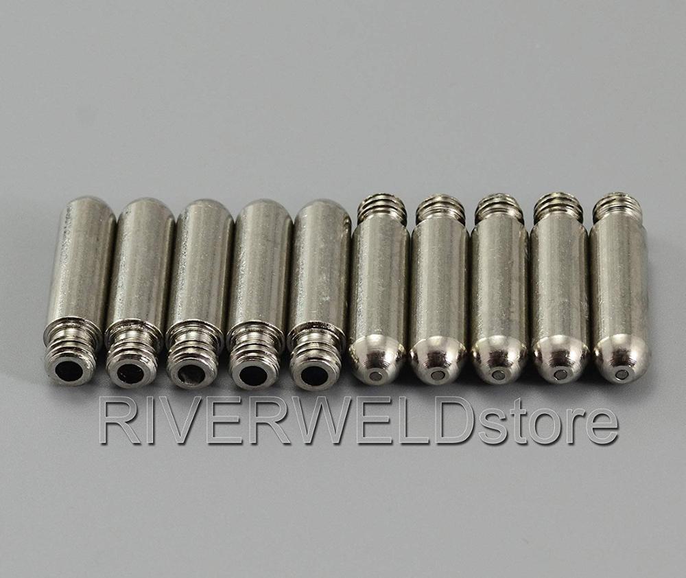 10 Ugelli Per Plasma 0.9mm 40Amp, Consumabili Per Torcia SG-55 AG-60, Compatibili Con Saldatrici Cut-60, Rilon, Riland, Jasic