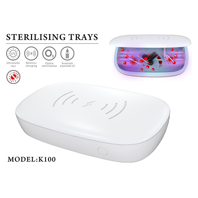 Uv sterilisator box telefon steriliseringshastighet 99%  multifunktions hushålls uv sterilisatorer smycken klocka uv sterilisering ljus
