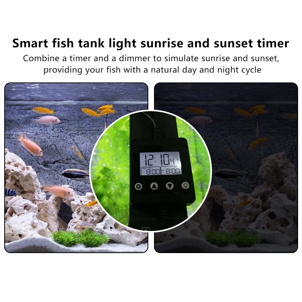Aquarium Led Licht Controller Modulator Fish Tank Lamp Digitale Dimmer