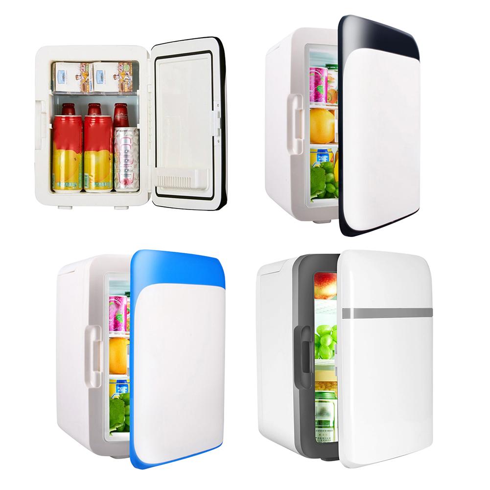 12V Car Mini Refrigerator Cosmetics Fridge 10L Bedroom Icebox Picnic Cooler Portable Beverage Freezer Heating/Cooling Machine