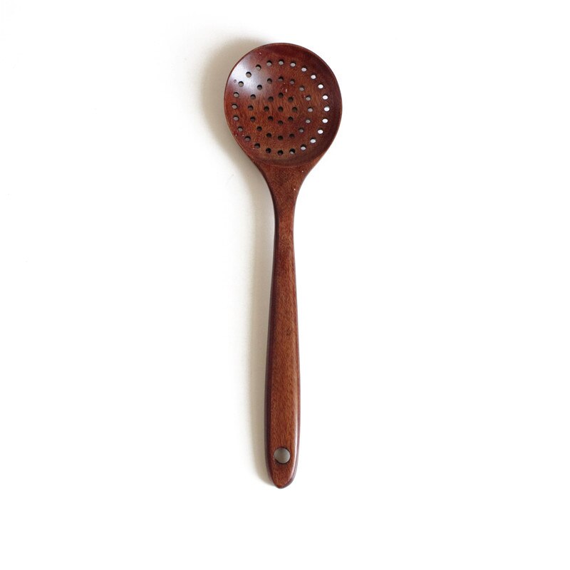 Wooden Cooking Utensil Non Stick Slotted Spoon Cooking Dinner Food Shovel Spatula Spoon Ladle Food Kitchen Tools: G