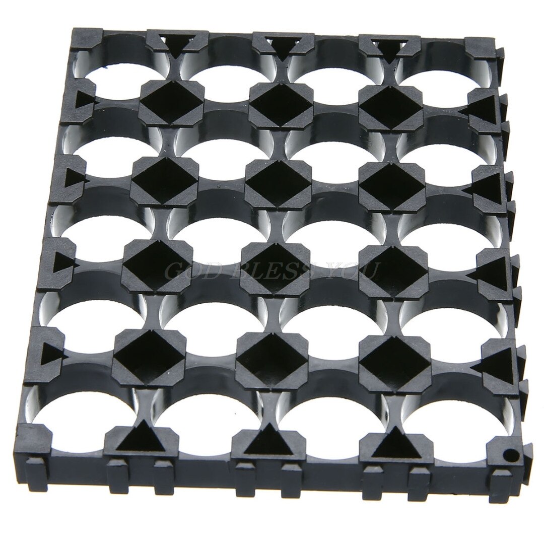 Onsale 10Pcs 4x5 Cell Battery Spacer 18650 Battery Radiating Shell Pack Plastic Heat Holder Bracket