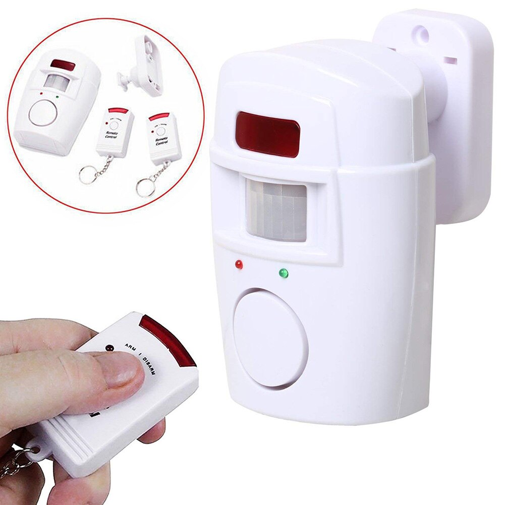 Draadloos bewegingsdetectie alarm beveiligingsapparaat met afstandsbediening voor tuinhuisjes garage  nc99