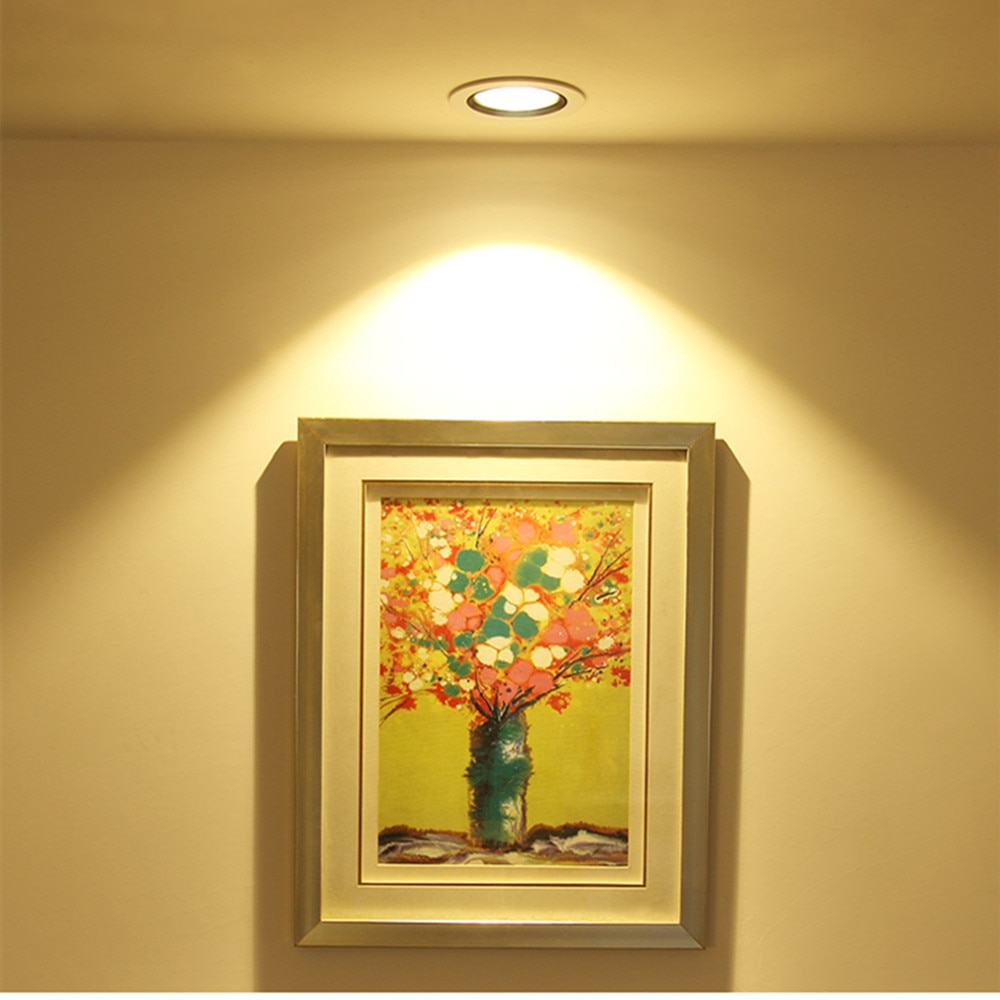 Lámpara de techo empotrada LED de 3W, 5W, 7W, 9W, 12W, lámpara empotrada redonda de 220V, 230V, 240V, bombilla Led para dormitorio, cocina, iluminación Spot LED de interior