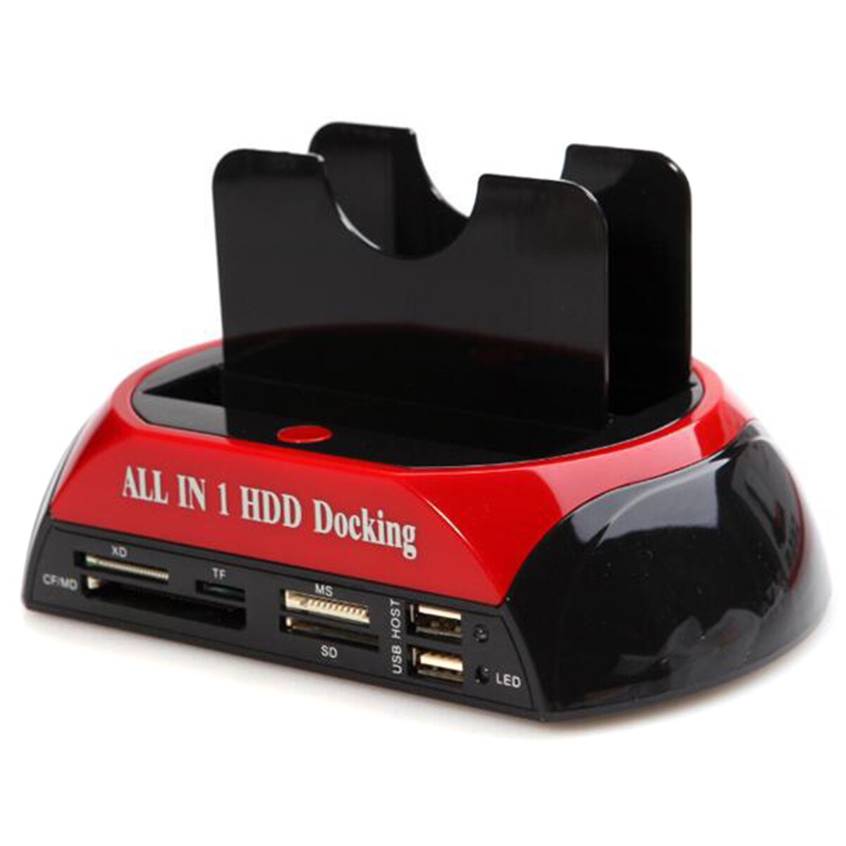 2.5inch 3.5inch Dual Hard Drive USB 2.0 HDD Docking Station Card Reader IDE Hub
