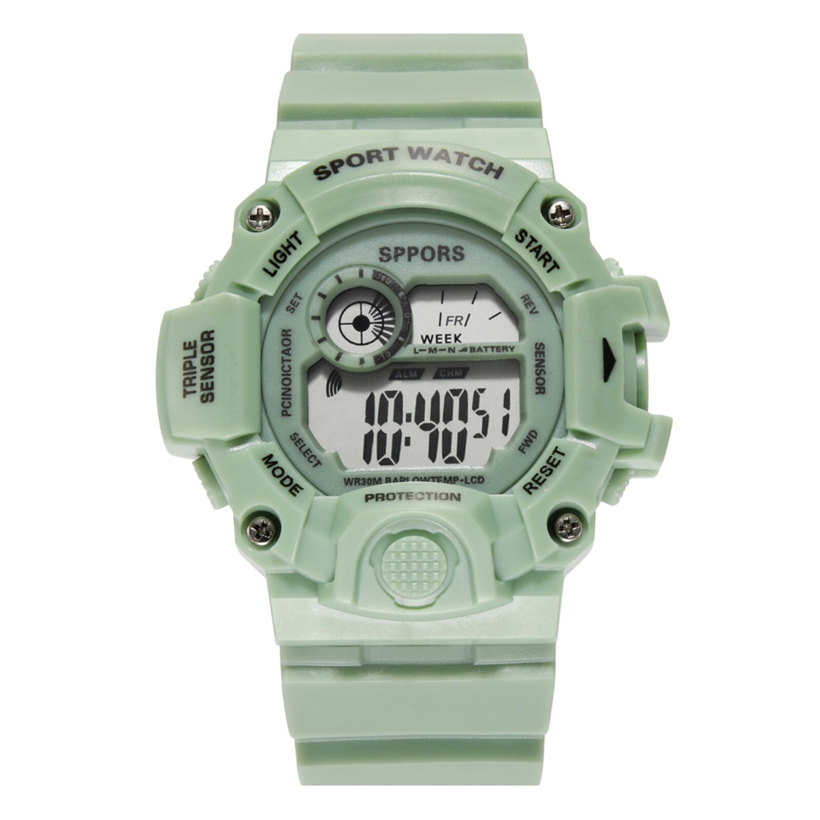 Waterproof Watch For Men Alarm Clock Hourly Reminder Luminous Date Display Montre Homme Dial Leisure Wristwatch Ladies Girls#3