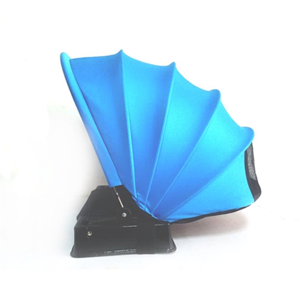 Pop Up Strand Tent Zon Onderdak Tent Zonnescherm Zonnescherm Waterdicht Polyester Anti-Ultraviolette Straling Mini Fan: Default Title