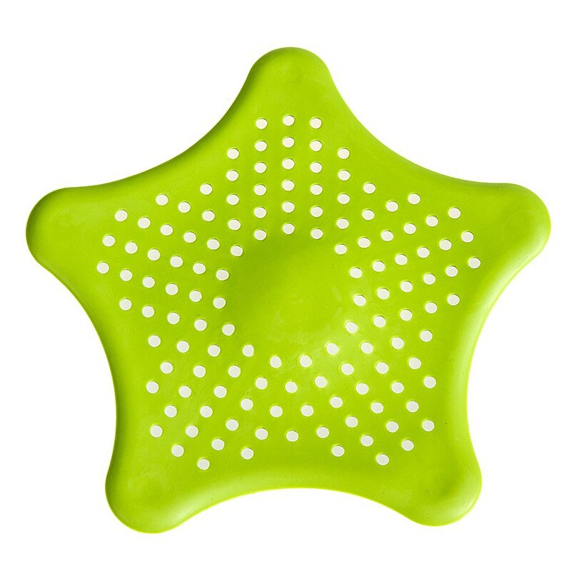 Silicone maille filtre évier passoire passoire salle de bain filtre accessoires de cuisine Gadgets: Green