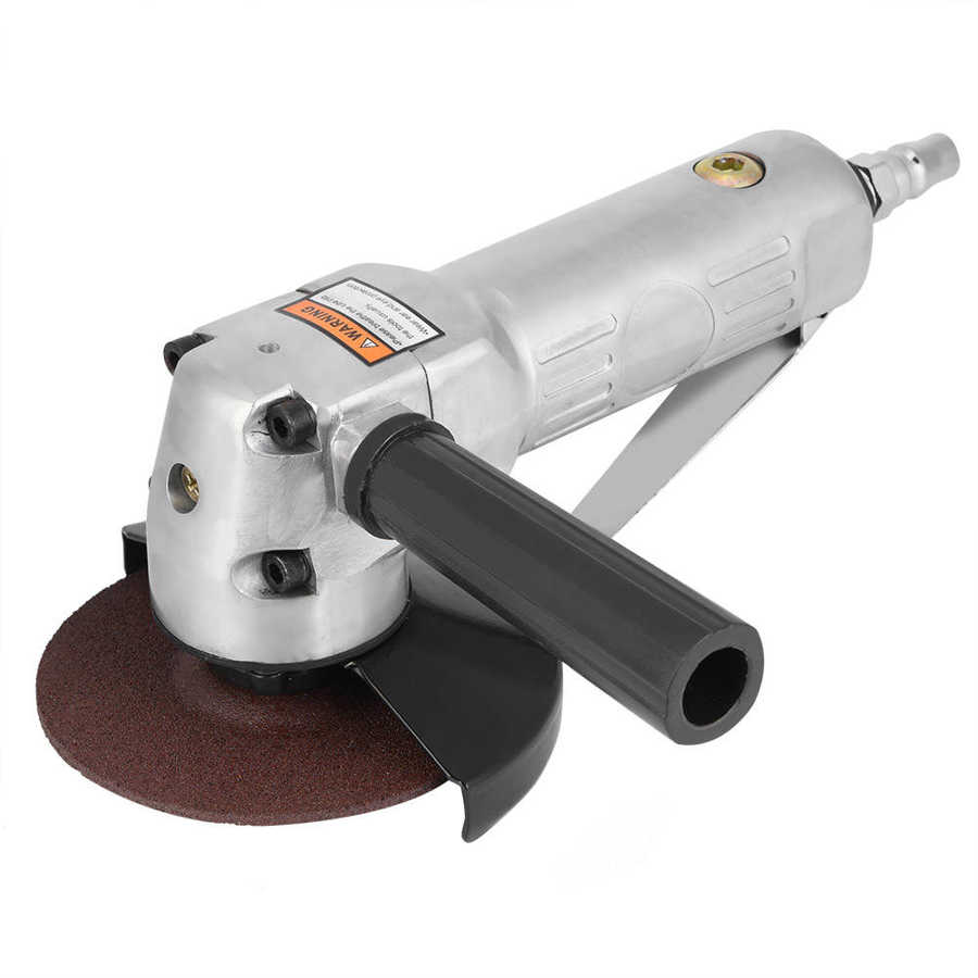 Pneumatic Polisher 4in Sanding Pad Angle Grinder Polisher Pneumatic Grinding Polishing Tool 11000rpm Pneumatic Grinding Tool