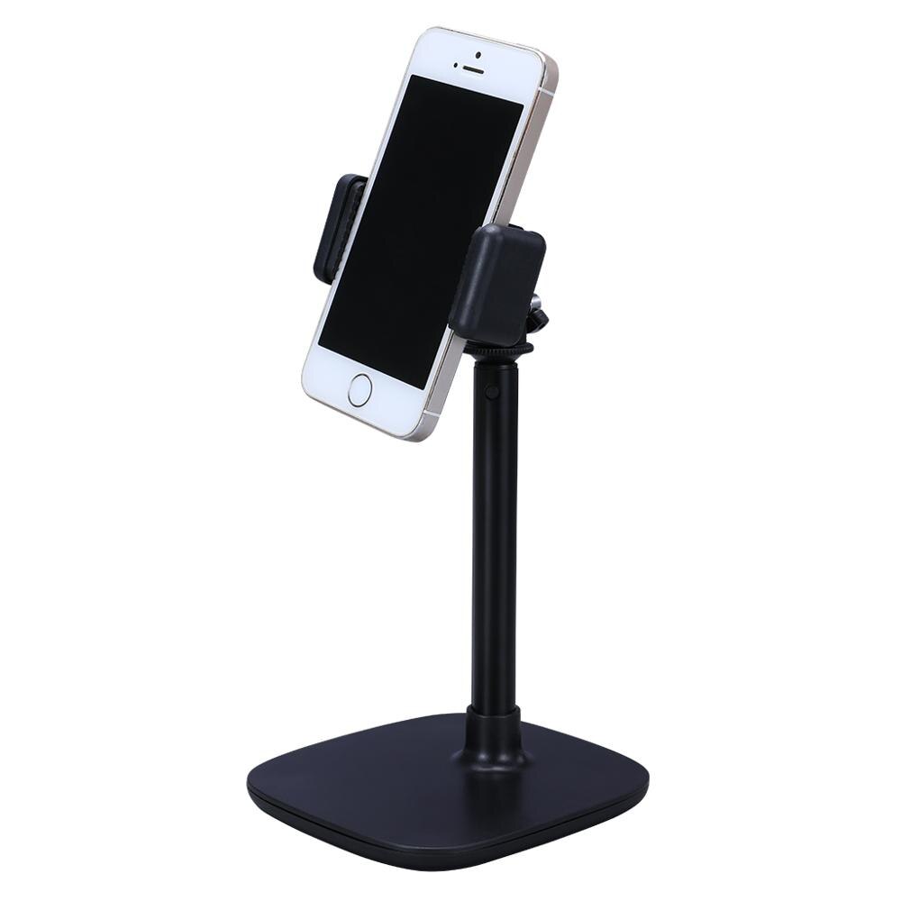 Verstelbare Opvouwbare Mobiele Telefoon Tablet Desk Stand Houder Beugel Voor Smart Telefoons Met Camera Balhoofd
