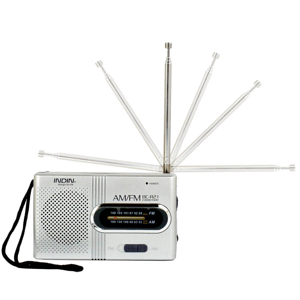 Mini Portable AM/FM Radio Telescopic Antenna Radio Pocket World Receiver Speaker JHP-Best