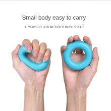 Gripping Ring Silicone Hand Finger Gripper Exercise Carpal Expander Hand Resistance Band Finger Exercise Tool 30LB-50LB