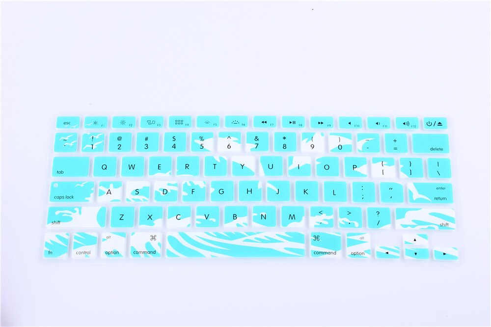 Bär, Katze, Fisch, schlucken und Elefanten aufbringen Nette Tiere Serie tastatur Abdeckung aufkleber für Macbook Luft 13 Profi 13 15 17 zoll: Purpurrot