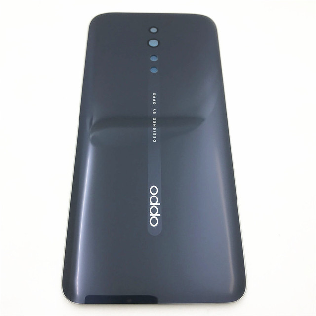 Oryginał dla Oppo Reno Z / Reno 2 / Reno 2Z Reno2 Z F tylna pokrywa baterii obudowa obudowa tylna szkło do naprawy części: Reno Z Black