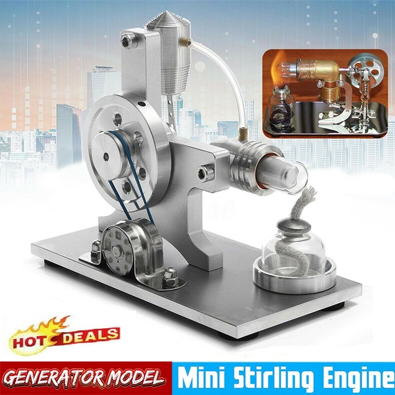 Moteur électrique à vapeur pour bricolage, Mini moteur à Air, équipement éducatif, pour l&#39;école de physique, modèle d&#39;enseignement,