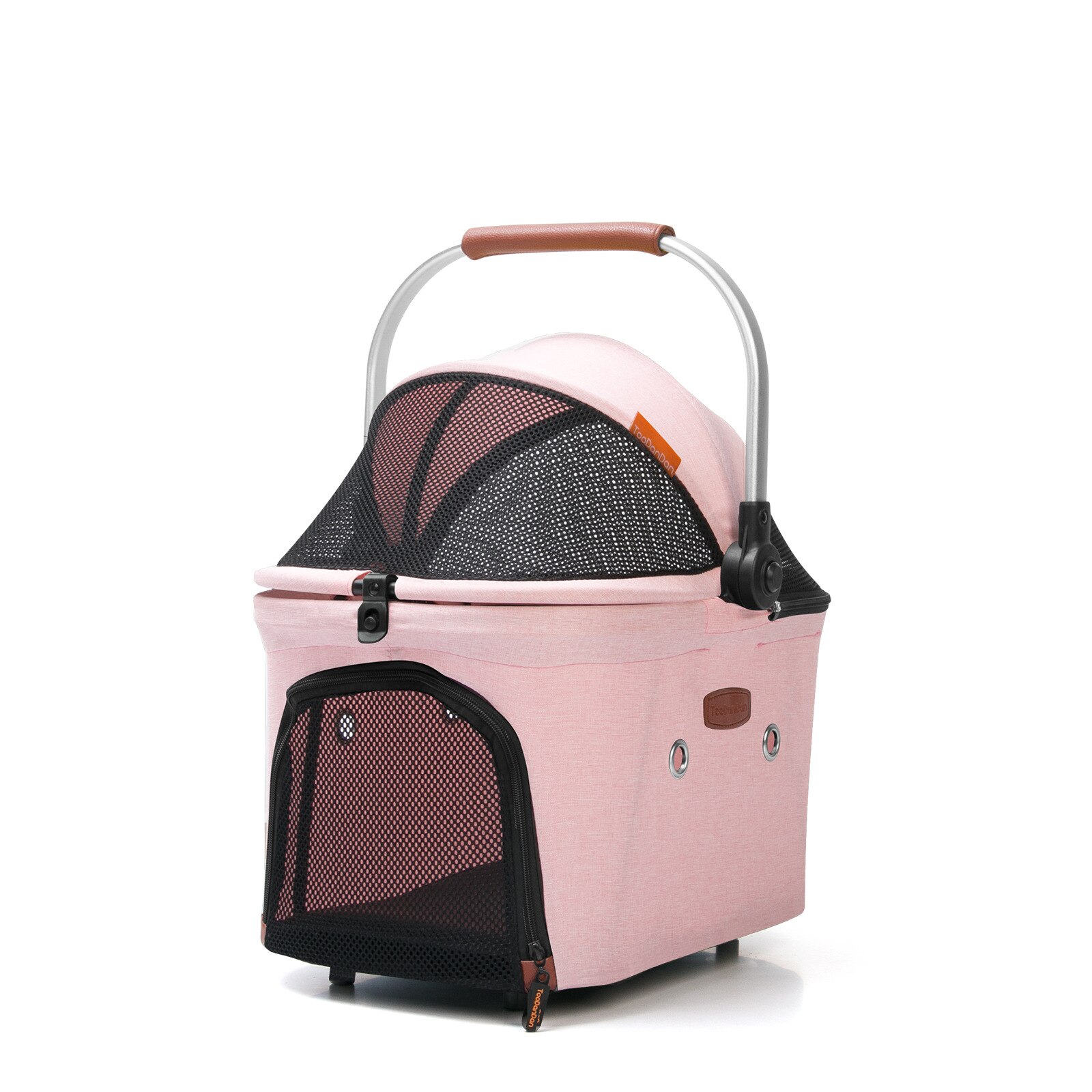 Ellie-Bo Medium Hondenbed voor 30 Hondenkooi/Krat - Bruin Faux Suède/Schapenvacht