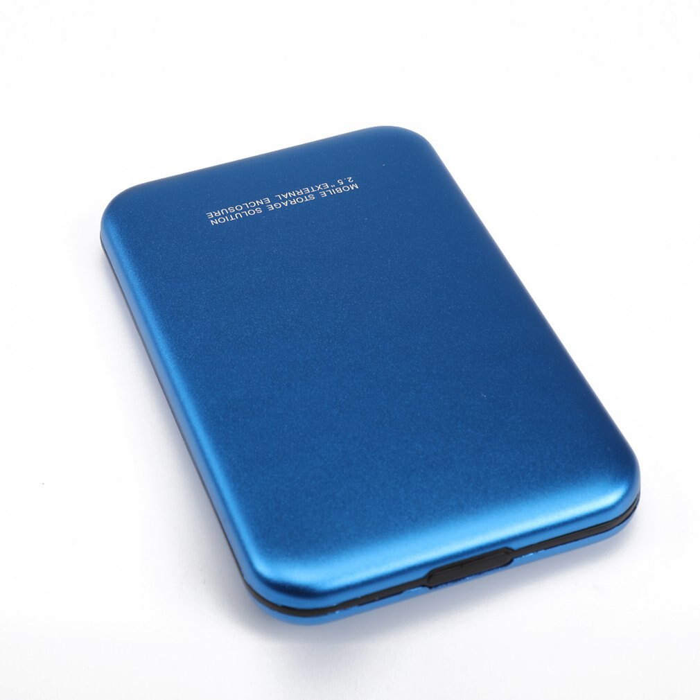 2.5 Inch Sata Hard Disk Box Usb3.0 Mobile Hard Disk Box Slide Cover Grid Texture Mobile Hard Disk Box