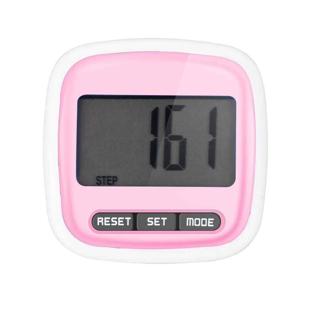 1PC cyfrowy krokomierz LCD krok licznik kalorii multi-fuction dobry trening zdrowotny biorąc ćwiczenia obliczanie krokomierz: c