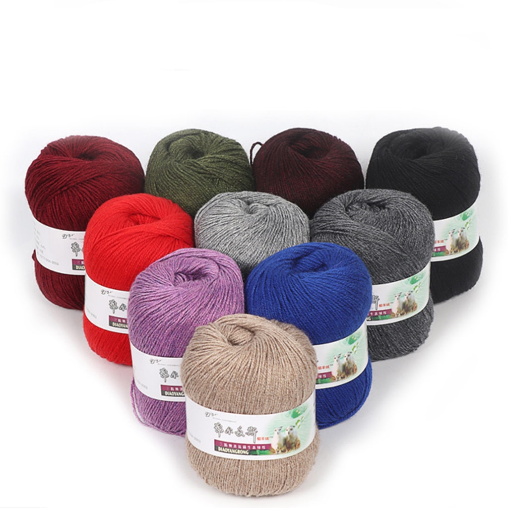 balls yarn plush Cashmere line Machine knitting wool yarn hand-woven Medium thick pure In baby wool Scarf line fine wool