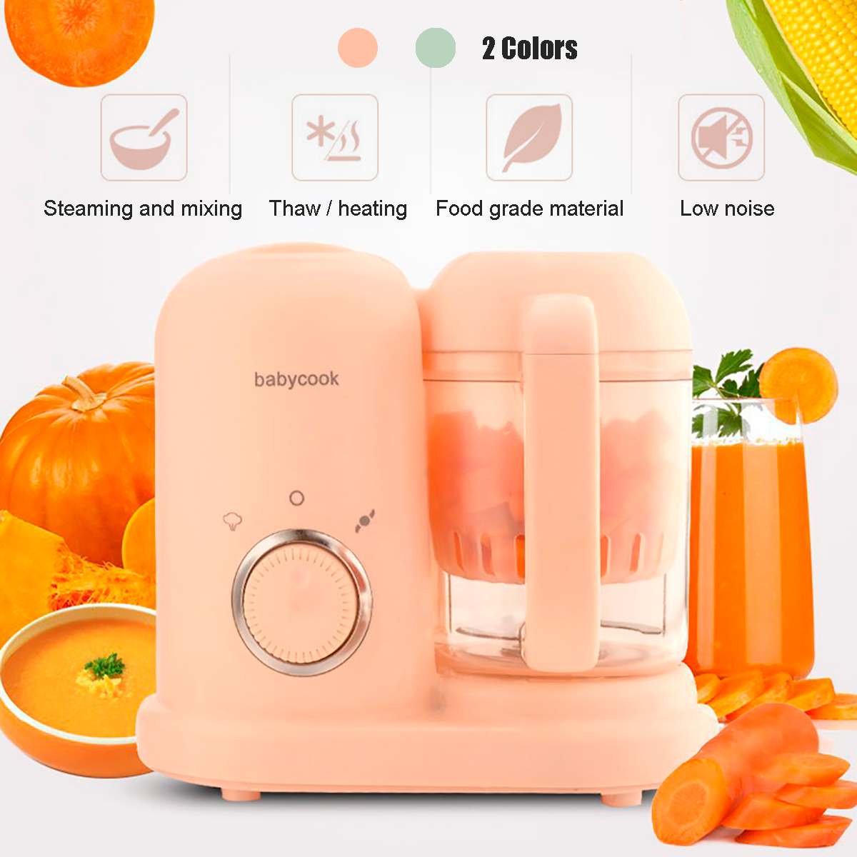 220v multifunctionele babyvoeding kookmaker stomer mengmolen blenders processor 2 50hz onbreekbaar 190ml capaciteiten