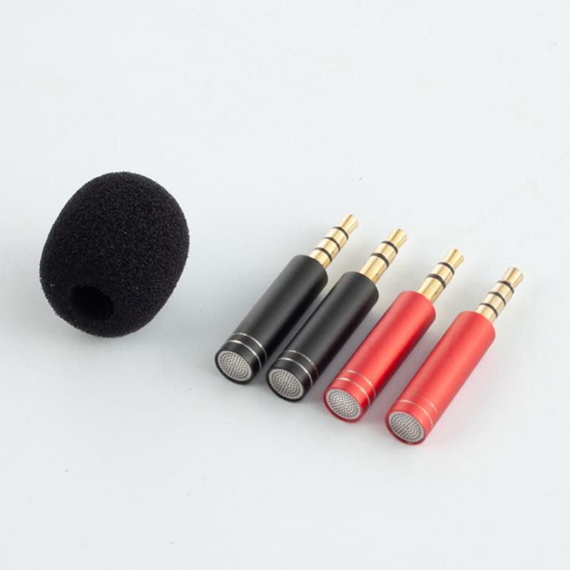 Draagbare Mini Microfoon Mic 3.5Mm Aux 3 / 4 Pole Metalen Capaciteit Microfoons Voor Mobiele Telefoon Computer Laptop Pc opname