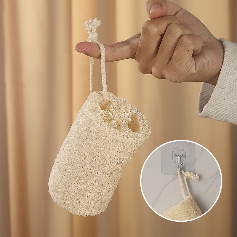 Naturlig luffasvamp disktrasa luffa skurdyna ekologisk plantering hushållskök ren borste diskmaskin