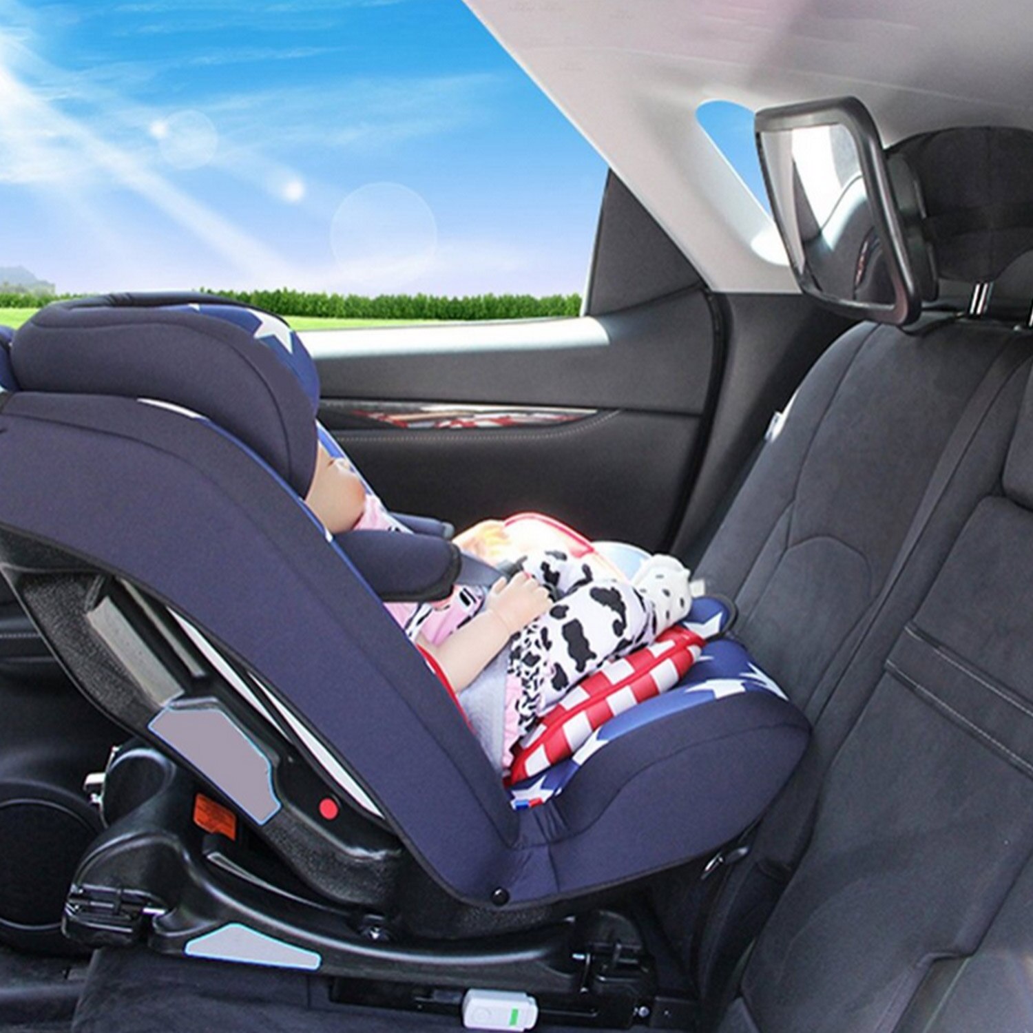 Réglable bébé voiture miroir vue bébé enfants moni – Grandado