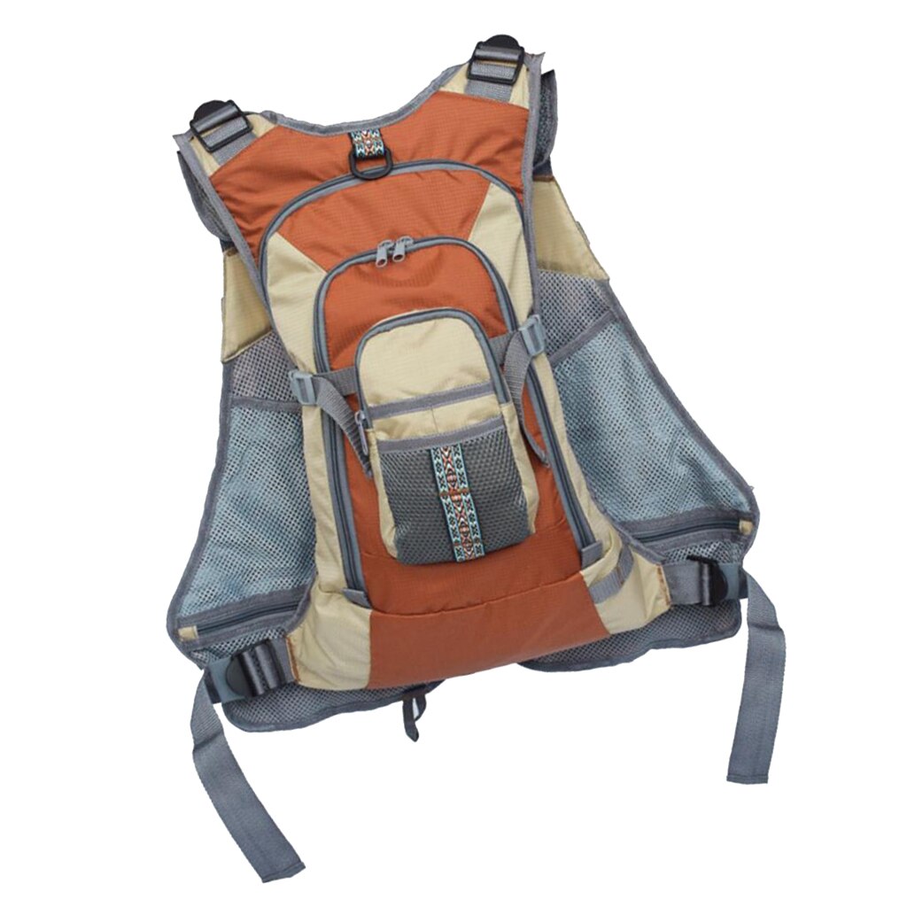 Fly Fishing Backpack Vest Combo Fishing Tackle Bag Director Mesh Vest