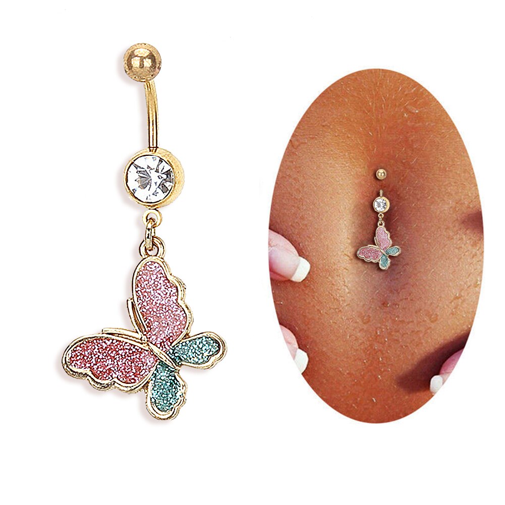 Surgical Steel Navel Piercing Belly Button Rings Belly Piercing Body Jewelry