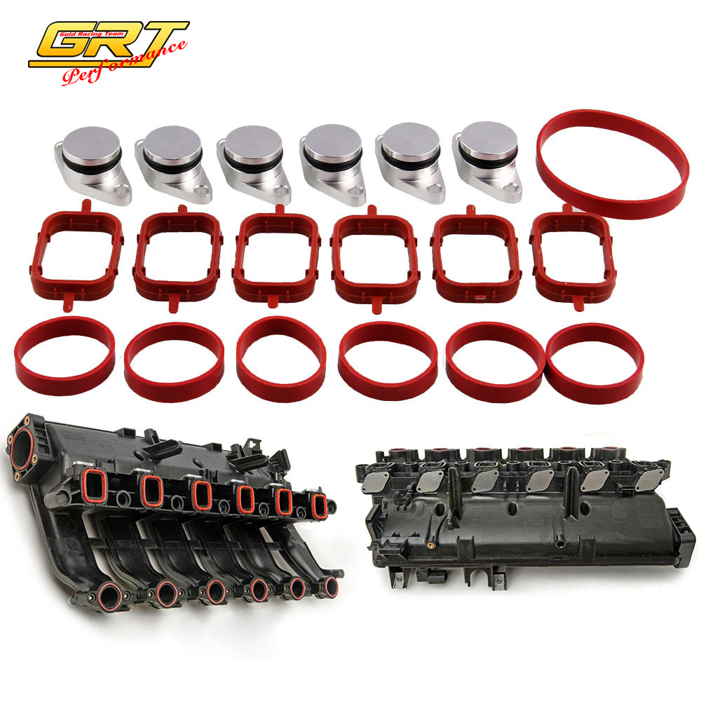 -6X33mm Auto pièces de rechange pour BMW M57 tourbillon flans volets réparation supprimer Kit avec joints d'admission clés ébauches
