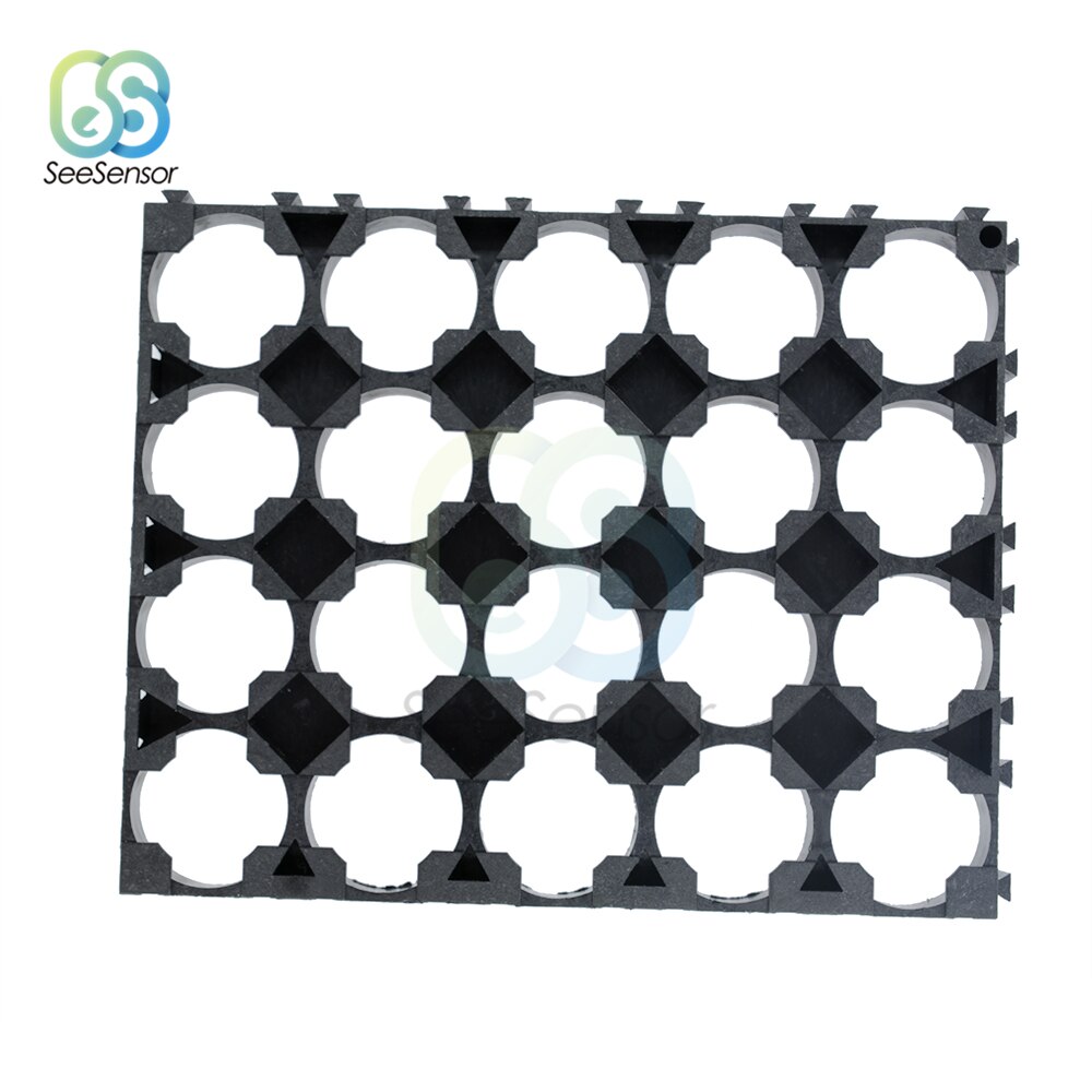 10Pcs 4x5 Cell Battery Spacer 18650 Lithium Battery Radiating Shell Pack Plastic Heat Holder Bracket