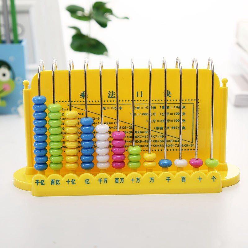 Børn matematik tolv linjer mod abacus aritmetik undervisningsstøtte matematik pædagogisk legetøj tidlig uddannelse papirvarer