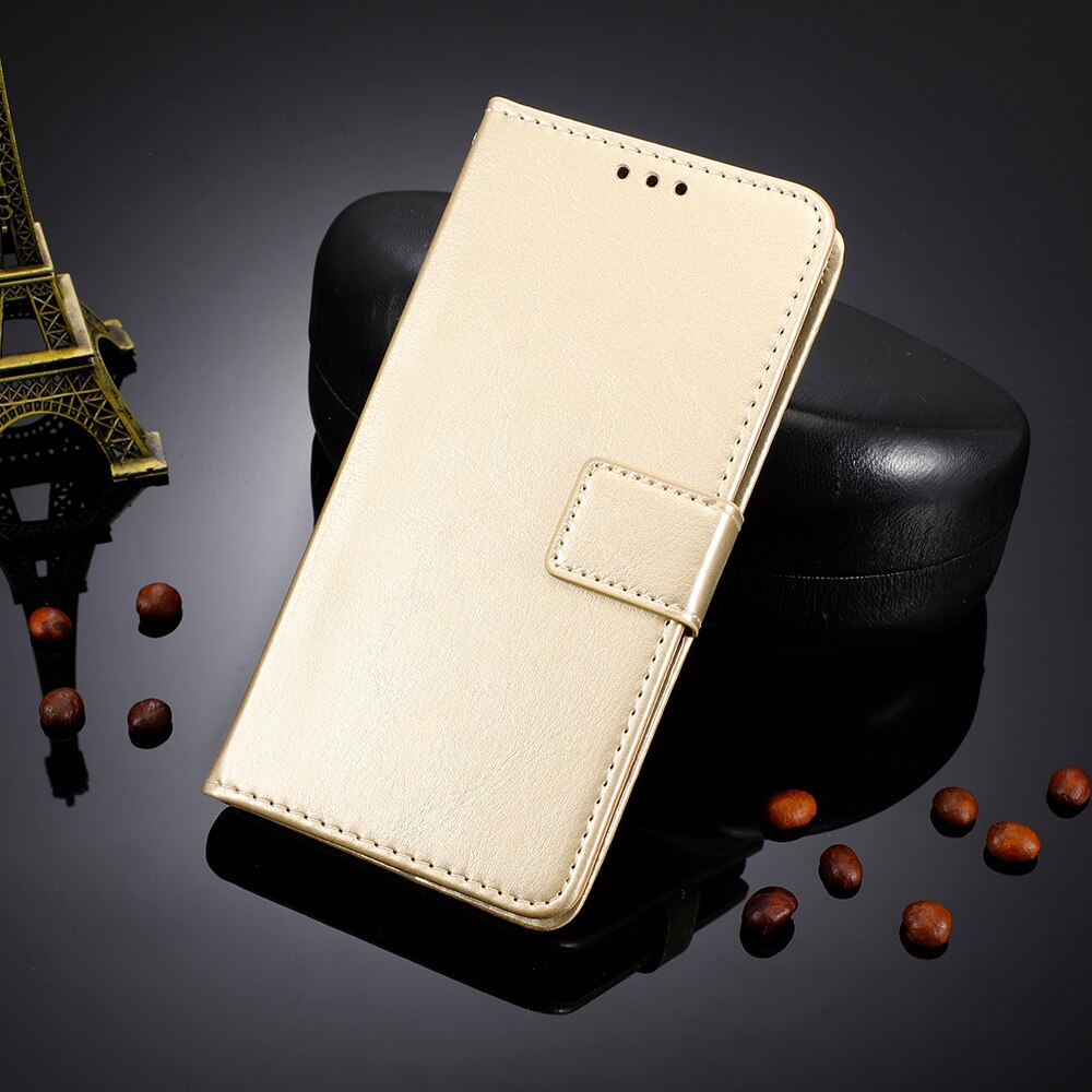 Case Voor Doogee S88 Plus Premium Pu Leather Case Back Cover Flip Case Cover Op Voor Doogee S88 Pro: For Doogee S88 / Gold