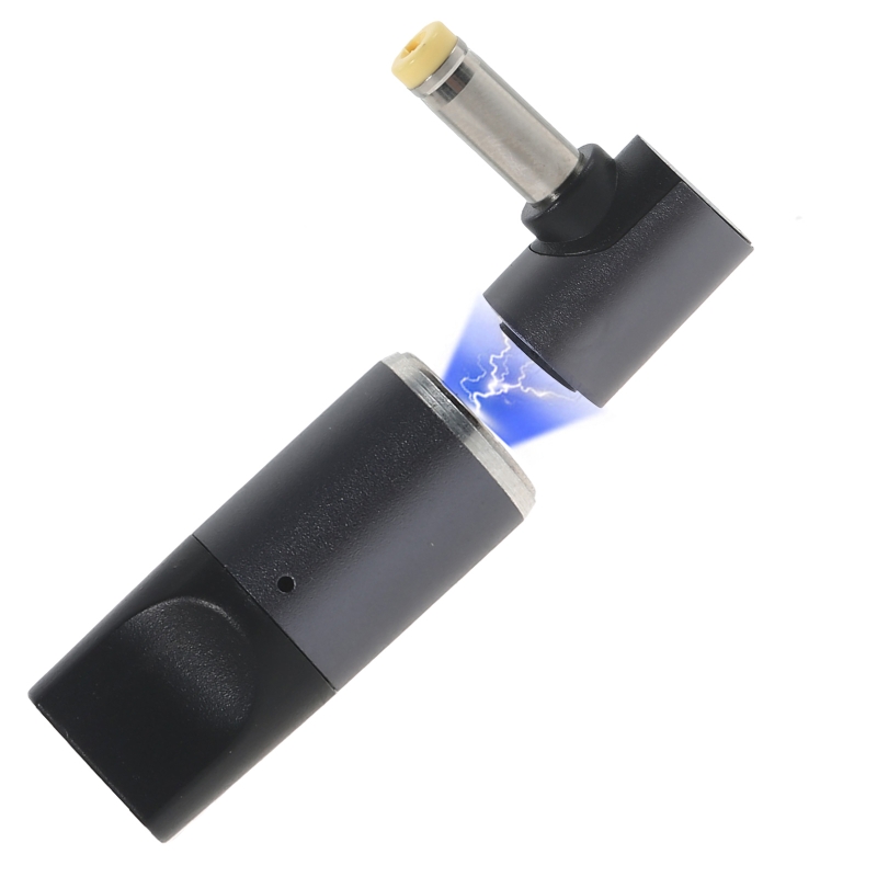 Convenient 100w magnetic power adapter type-c  zu 2.5/3.0/3.5/4.0/4.5/4.8/5.5/6mm dc plug for laptop: 4.8 x 1.7mm