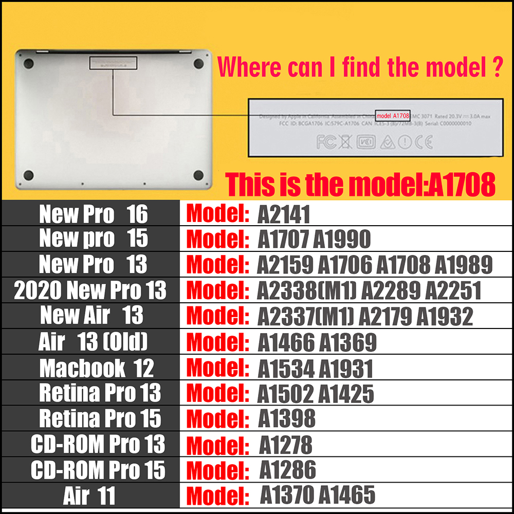 German Laptop Silicone Cover Laptop cover For macbook air 13 pro15 touchbar 11" Keyboard cover Dust-proof silicone keyboard case