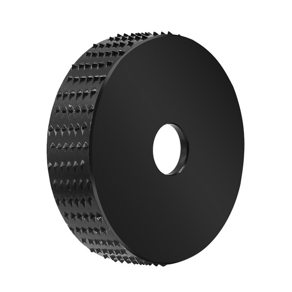 Woodworking Polishing Barbed Disc Flat Disc Plastic Polishing Wheel Angle Grinder Round Grinding Wheel Polishing Disc 75mm: Black