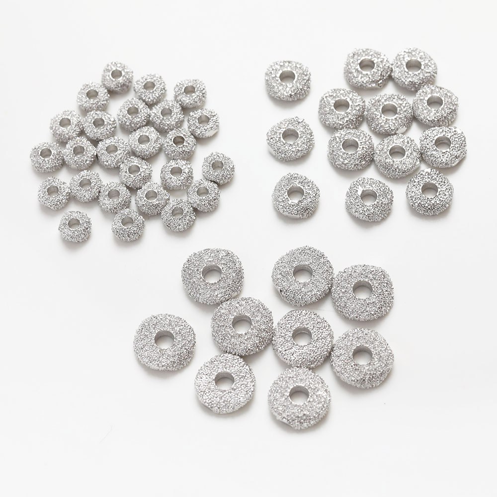 10 sztuk mosiądz płaskim paciorek robić naszyjnika wyrób biżuterii bransoletka dostaw naszyjnik DIY ręcznie wykonane z mosiądzu 14k złoto platerowany akcesoria