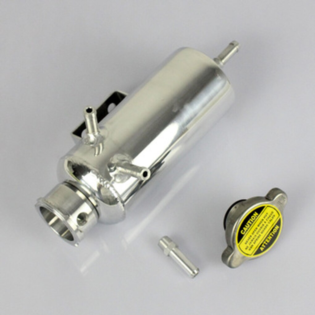 Universele Auto Motor Radiator Cooling Water Aluminium Vangst Kan Koelvloeistof Tank Fles Reservoir