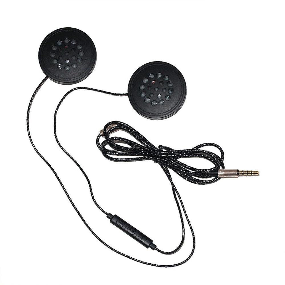 VR robot Motorcycle Helmet Headset 3.5mm Jack Wired Earphones Music Headphones with Handsfree for Motorbike Rider